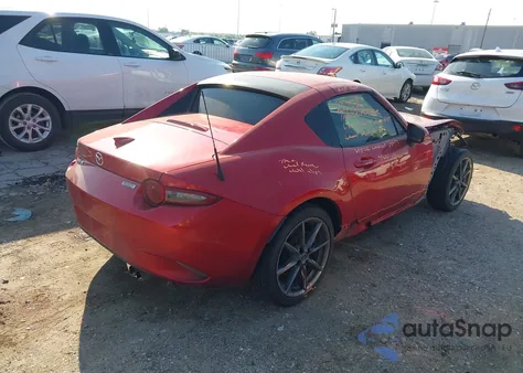 2017 Mazda Mx-5 Miata Grand Touring z USA, uszkodzony, nr VIN JM1NDAM7XH0101596